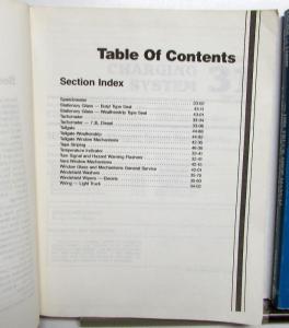 1989 Ford Truck E & F150-350 F Super Duty Bronco Service Shop Manual Set 2 Books