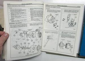 1989 Ford Truck E & F150-350 F Super Duty Bronco Service Shop Manual Set 2 Books