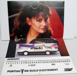 1983 Pontiac Firebird Girl Calendar Richard Petty Don Prudhomme Nascar NHRA