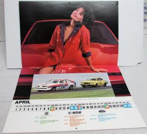 1983 Pontiac Firebird Girl Calendar Richard Petty Don Prudhomme Nascar NHRA