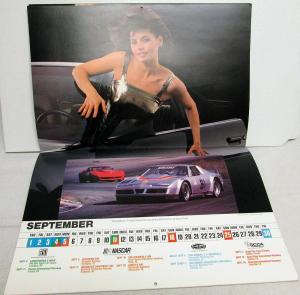 1983 Pontiac Firebird Girl Calendar Richard Petty Don Prudhomme Nascar NHRA