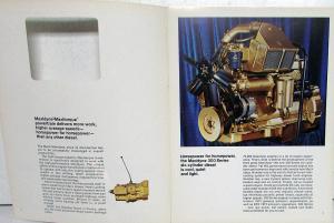 1976 Mack Truck Maxidyne 300 Series Diesel Engine Sales Brochure