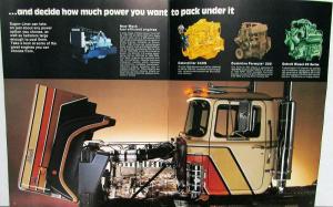 1981 Mack Truck Super-Liner Sales Brochure