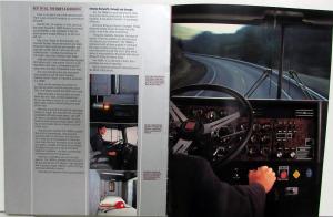 1985 Kenworth T600A Truck Sales Brochure