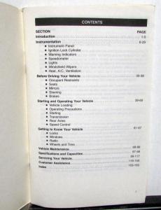 1982 Ford CL 9000 Series Truck Owners Manual Guide HD Original