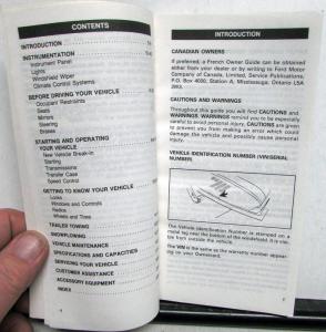 1986 Ford Bronco II Owners Guide Manual Original Care & Operation