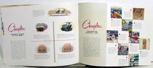 1950 Chrysler Original Color Sales Brochure for Royal and Windsor Models