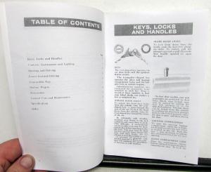 1960 Edsel Economy Six Ranger Express V8 By Ford Owners Manual Reproduction