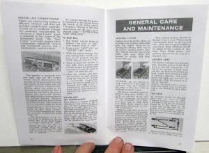 1960 Edsel Economy Six Ranger Express V8 By Ford Owners Manual Reproduction