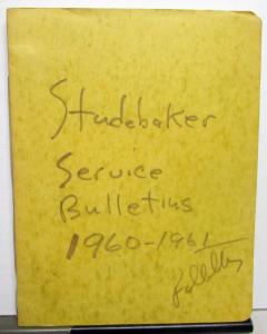 1961 Studebaker Dealer Service Bulletins & Letters Set Car Truck Repair Updates