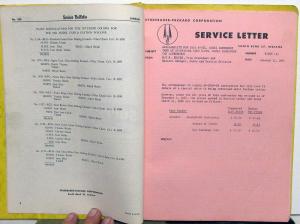 1961 Studebaker Dealer Service Bulletins & Letters Set Car Truck Repair Updates