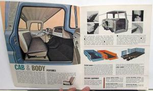 1962 Chevrolet Truck Pickup Cassis Cab Stake C10 Thru C40 Sales Brochure