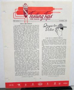 1952 Delco Radio Testing Tips For Radio Servicemen Pontiac Packard Buick Chevy