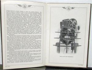 1910 Cadillac Model 30 Original Sales Brochure