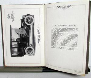 1910 Cadillac Model 30 Original Sales Brochure