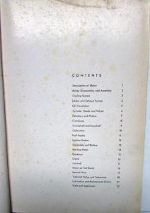 1953 VW Volkswagen Industry Motor Workshop Service Manual