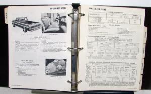 1971 Ford Light Duty Truck Facts Book Ranchero Bronco Econoline F 100 250 3520