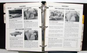 1971 Ford Light Duty Truck Facts Book Ranchero Bronco Econoline F 100 250 3520