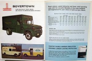 1971 Boyertown Route Van Truck Sales Brochure Ford GMC Chevrolet