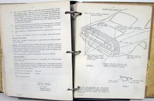 1968 Dodge Technical Service Bulletins Coronet Charger RT Dart Polara Monaco