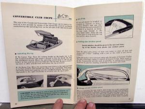 1951 Plymouth Owners Manual Care & Op 3rd Edition Concord Cambridge Cranbrook