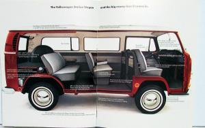 1968 Volkswagen Station Wagon Van  Sales Brochure