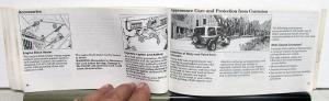 1987 Jeep Wrangler YJ Original Owners Manual