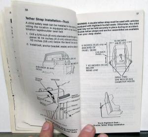 1988 Jeep Grand Wagoneer Original Owners Manual W/Sleeve & Extras