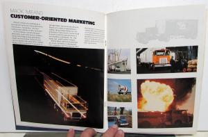 1975 Mack Trucks Dealer Historical Promotional Sales Brochure Booklet