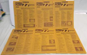 1977 Ford Fleet Buyer Confidential Preview Sales Folder Car Pickup Ranchero LTD