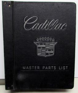 1965-1969 Cadillac Dealer Master Parts Catalog Book Fleetwood DeVille Calais