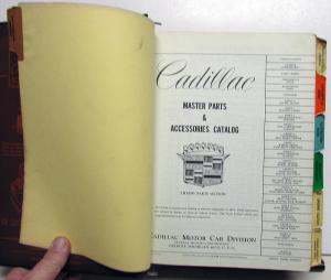 1965-1969 Cadillac Dealer Master Parts Catalog Book Fleetwood DeVille Calais