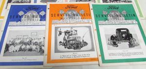 1935 Ford Service Bulletins Full Set Dealer Repair & Troubleshooting Updates