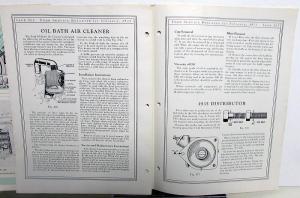 1935 Ford Service Bulletins Full Set Dealer Repair & Troubleshooting Updates