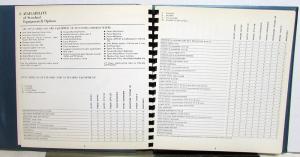 1975 Cadillac Data Book Salesman Merchandising Guide Eldorado Calais Fleetwood