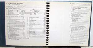 1975 Cadillac Data Book Salesman Merchandising Guide Eldorado Calais Fleetwood