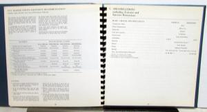 1975 Cadillac Data Book Salesman Merchandising Guide Eldorado Calais Fleetwood