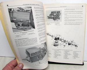 1966 Kaiser Jeep Dealer FJ-6A Fleetvan US Post Office Service Shop Manual Sup