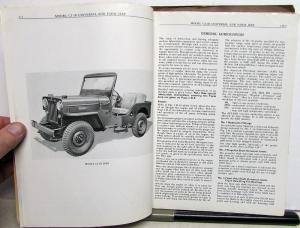 1953 1954 Willys Jeep CJ-3B Universal & Farm Jeep Mechanic Service Shop Manual