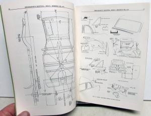 1953 1954 Willys Overland Model 675 685 Car Body Mechanic Service Shop Manual