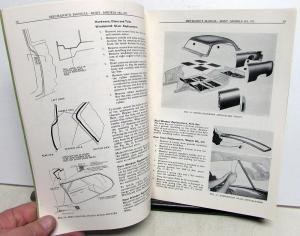 1953 1954 Willys Overland Model 675 685 Car Body Mechanic Service Shop Manual