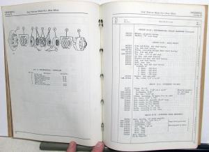 1963 Jeep FJ-3 Fleetvan For US Post Office Use Chassis Body Parts List Book