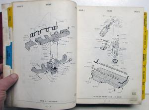 1962-1973 Jeep Parts Catalog W/Illustrations Supplement Wagoneer Gladiator CJ DJ