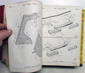 1962-1973 Jeep Parts Catalog W/Illustrations Supplement Wagoneer Gladiator CJ DJ