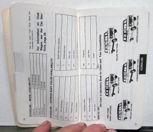 1977 Ford Dealer Pocket Facts Book Salesmen Data Light Truck & Car Specs