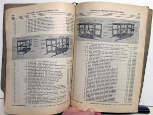 1916-1928 Chevrolet Dealer Four Cylinder Models Master Parts Price List Book