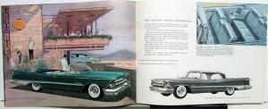 1959 Chrysler Imperial Crown Le Baron Sales Brochure Color Original