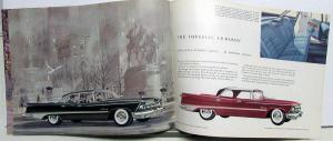 1959 Chrysler Imperial Crown Le Baron Sales Brochure Color Original