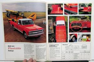 1969 Chevrolet Pickup Chassis Cab 4 Wheel Drive Truck Sales Brochure R1