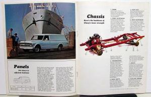 1969 Chevrolet Truck Dealer Brochure Suburban Panel Original